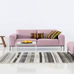 2/3-Sitzer Sofa von Lars Larson, in der Farbe Rosa, aus Webstoff, andere Perspektive, Vorschaubild