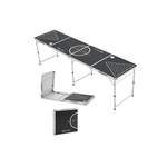 Spieltisch von [EN.CASA], in der Farbe Schwarz, aus Aluminium, andere Perspektive, Vorschaubild