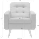 Loungesessel von exxpo - sofa fashion, in der Farbe Grau, aus Holz, andere Perspektive, Vorschaubild