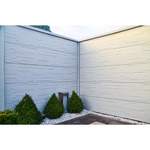 Sichtschutz von BECKERS® Betonzaun, in der Farbe Grau, aus Beton, andere Perspektive, Vorschaubild