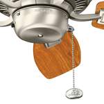 Deckenventilator von Elstead Lighting, in der Farbe Silber, aus Metall, andere Perspektive, Vorschaubild