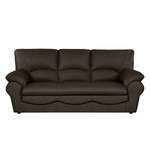 2/3-Sitzer Sofa von Modoform, in der Farbe Braun, aus Kunstleder, andere Perspektive, Vorschaubild