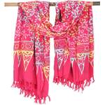 Textilien von Guru-Shop, in der Farbe Rosa, aus Viskose, andere Perspektive, Vorschaubild