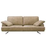 2/3-Sitzer Sofa von ars manufacti, in der Farbe Beige, aus Echtleder, andere Perspektive, Vorschaubild