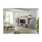 TV-Lowboard von Ridgevalley, in der Farbe Grau, aus Holz, andere Perspektive, Vorschaubild