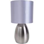 Beistelltischlampe von Näve, in der Farbe Grau, aus Kunststoff, Vorschaubild