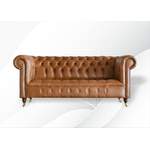 Chesterfieldsofa von JVmoebel, in der Farbe Braun, aus Holz, andere Perspektive, Vorschaubild