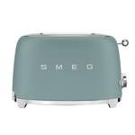 Toaster von Smeg, in der Farbe Grün, aus Edelstahl, Vorschaubild