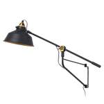 Wandlampe von MEXLITE, in der Farbe Schwarz, aus Metall, andere Perspektive, Vorschaubild