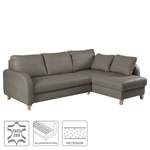 Ecksofa von loftscape, in der Farbe Braun, aus Kunstleder, andere Perspektive, Vorschaubild