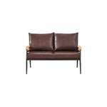 2/3-Sitzer Sofa von CLIPOP, in der Farbe Braun, aus Massivholz, andere Perspektive, Vorschaubild