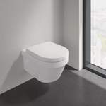 WC-Sitz von Villeroy & Boch, in der Farbe Weiss, aus Edelstahl, andere Perspektive, Vorschaubild