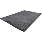Hochflorteppich von Carpet City, in der Farbe Grau, aus Microfaser, andere Perspektive, Vorschaubild