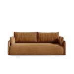2/3-Sitzer Sofa von moebelfaktor, in der Farbe Gold, aus Faserplatte, andere Perspektive, Vorschaubild