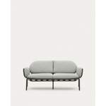 2/3-Sitzer Sofa von Kave Home, in der Farbe Grau, aus Metall, Vorschaubild