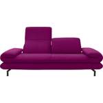 2/3-Sitzer Sofa von LOOKS BY WOLFGANG JOOP, in der Farbe Lila, aus Stoff, andere Perspektive, Vorschaubild