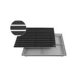 Fussmatte von EMCO, in der Farbe Schwarz, aus Aluminium, andere Perspektive, Vorschaubild