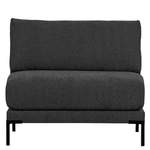 2/3-Sitzer Sofa von Basilicana, in der Farbe Grau, aus Holzwerkstoff, andere Perspektive, Vorschaubild