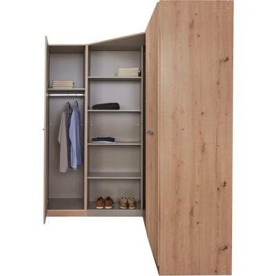 Preisvergleich für rauch Schrank-Set »Nidda«, mit griffloser Front, BxHxT  253x208x197 cm, in der Farbe Weiß | Ladendirekt