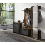 Garderobenschrank von byLIVING, in der Farbe Braun, aus Holzwerkstoff, Vorschaubild