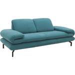 2/3-Sitzer Sofa von LOOKS BY WOLFGANG JOOP, in der Farbe Blau, aus Stoff, andere Perspektive, Vorschaubild