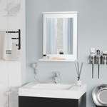 Badspiegel von Kleankin, in der Farbe Weiss, aus Glas, andere Perspektive, Vorschaubild
