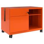 Rollcontainer von Bisley, in der Farbe Orange, aus Metall, Vorschaubild