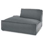 2/3-Sitzer Sofa von Sansibar, in der Farbe Grau, aus Stoff, andere Perspektive, Vorschaubild