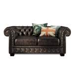 2/3-Sitzer Sofa von Moebel-Eins, in der Farbe Braun, aus Echtleder, andere Perspektive, Vorschaubild