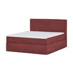 Boxspringbett von Boxi, in der Farbe Rot, andere Perspektive, Vorschaubild