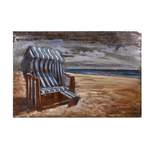 Strandkorb von INTERIA Home & Living, Mehrfarbig, aus Stahl, andere Perspektive, Vorschaubild