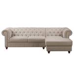 2/3-Sitzer Sofa von Maison Belfort, in der Farbe Braun, aus Webstoff, andere Perspektive, Vorschaubild