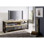 TV-Lowboard von Massivmoebel24, in der Farbe Weiss, aus Holz, Vorschaubild