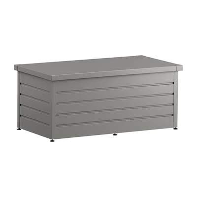 Preisvergleich für Hörmann Gartenbox EcoStar Euroline B 166 × T 88 × H 73 cm (Größe 2) Graualuminium (RAL 9007), BxHxT 166x72.5x87.2 cm, in der Farbe Grau, aus Stahl