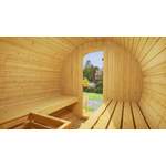Sauna-Kabine von WEKA, in der Farbe Beige, andere Perspektive, Vorschaubild
