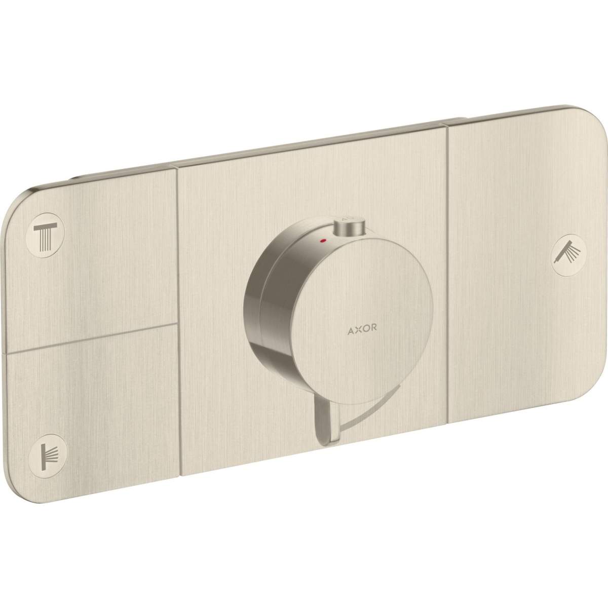 Preisvergleich für Hansgrohe Thermostat Unterputz Axor One Fertigset ...