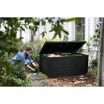 Gartenbox/Aufbewahrungsbox von Koll Living Garden, in der Farbe Schwarz, aus Kunststoff, andere Perspektive, Vorschaubild