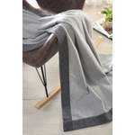 Decke von Biederlack, in der Farbe Grau, aus Wolle, andere Perspektive, Vorschaubild