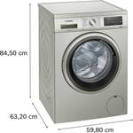 Frontladerwaschmaschine von Siemens, in der Farbe Grau, Vorschaubild