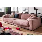 2/3-Sitzer Sofa von KAWOLA, in der Farbe Rosa, aus Cord, andere Perspektive, Vorschaubild