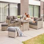 Rattan Lounge-Set der Marke Home Deluxe