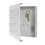 Schlüsselkasten von Modern Living, in der Farbe Weiss, aus Metall, andere Perspektive, Vorschaubild