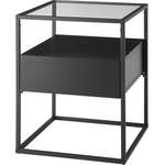 Beistelltisch von MCA furniture, in der Farbe Schwarz, aus Holz, andere Perspektive, Vorschaubild