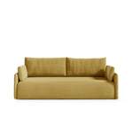 2/3-Sitzer Sofa von moebelfaktor, in der Farbe Gelb, aus Faserplatte, andere Perspektive, Vorschaubild