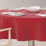 Tischdecke von Dekoria, in der Farbe Rot, aus Polyester, andere Perspektive, Vorschaubild
