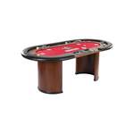 Spieltisch von GAMES PLANET, in der Farbe Rot, aus Holz, andere Perspektive, Vorschaubild