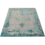 Teppich von home affaire, in der Farbe Blau, aus Baumwolle, Vorschaubild