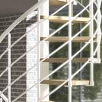 Treppe von DOLLE, in der Farbe Weiss, aus Kunststoff, andere Perspektive, Vorschaubild
