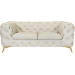 Chesterfieldsofa von Leonique, in der Farbe Beige, aus Teilmassiv, andere Perspektive, Vorschaubild