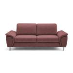 2/3-Sitzer Sofa von CALIZZA INTERIORS, in der Farbe Rot, aus Microfaser, Vorschaubild